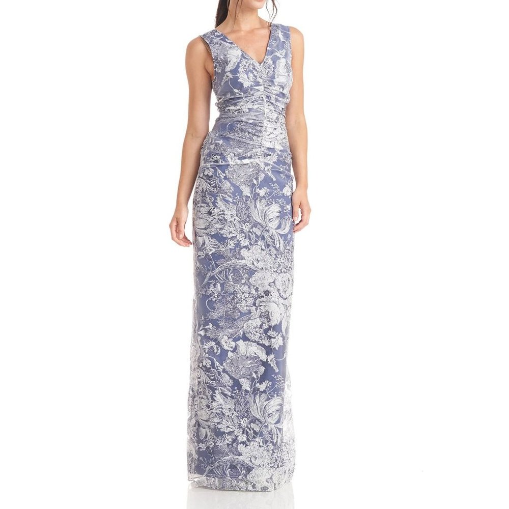 Js Collections Maddison Column Shirred Gown Dress… - image 4